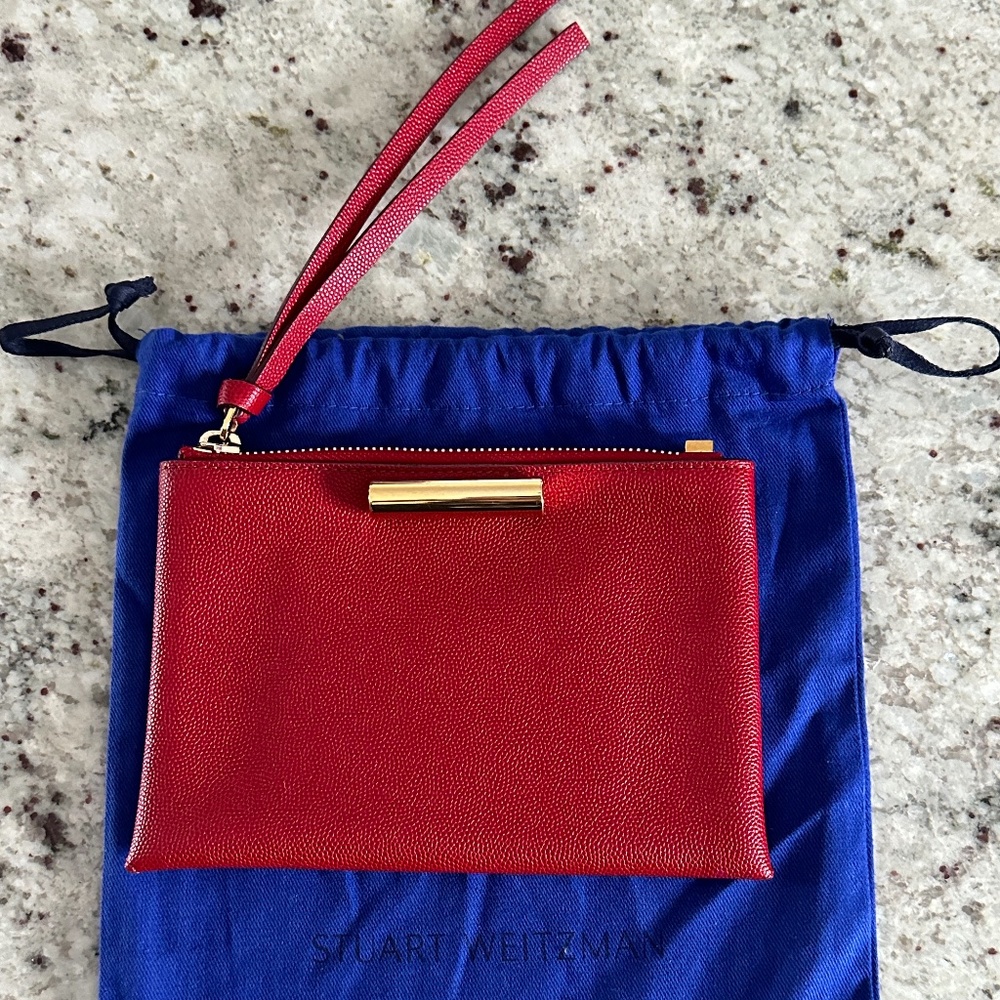 Stuart weizman Leather enveloppe - Picture 1 of 3
